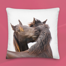 Load image into Gallery viewer, Horses in Love Premium Pillow