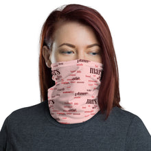 Load image into Gallery viewer, Mars Word Cloud Neck Gaiter