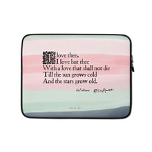 Load image into Gallery viewer, Shakespeare In Love Laptop Sleeve