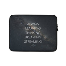 Load image into Gallery viewer, "Always Learning" Laptop Sleeve
