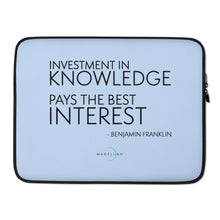 Load image into Gallery viewer, Ben Franklin Laptop Sleeve