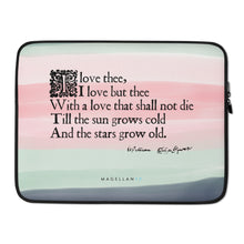 Load image into Gallery viewer, Shakespeare In Love Laptop Sleeve