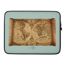 Load image into Gallery viewer, Antique Map Laptop Sleeve