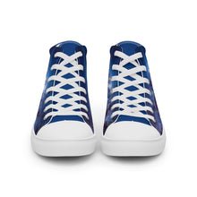 Load image into Gallery viewer, Men’s Milky Way High Top Canvas Shoes