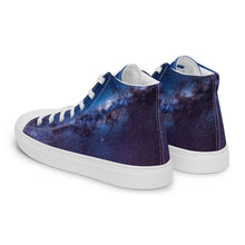 Load image into Gallery viewer, Men’s Milky Way High Top Canvas Shoes