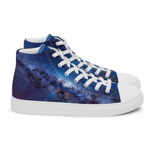 Load image into Gallery viewer, Men’s Milky Way High Top Canvas Shoes