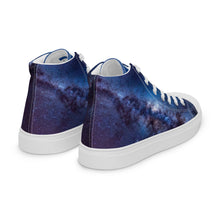 Load image into Gallery viewer, Men’s Milky Way High Top Canvas Shoes