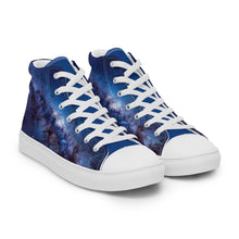 Load image into Gallery viewer, Men’s Milky Way High Top Canvas Shoes