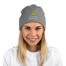 Load image into Gallery viewer, The Mountains Are Calling Pom-Pom Beanie