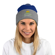 Load image into Gallery viewer, The Mountains Are Calling Pom-Pom Beanie