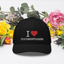 Load image into Gallery viewer, I Heart Documentaries Trucker Cap