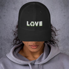 Load image into Gallery viewer, Love Recycling Trucker Cap