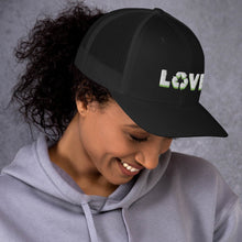 Load image into Gallery viewer, Love Recycling Trucker Cap