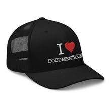 Load image into Gallery viewer, I Heart Documentaries Trucker Cap