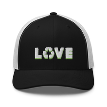 Load image into Gallery viewer, Love Recycling Trucker Cap