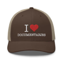 Load image into Gallery viewer, I Heart Documentaries Trucker Cap