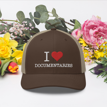 Load image into Gallery viewer, I Heart Documentaries Trucker Cap