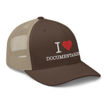 Load image into Gallery viewer, I Heart Documentaries Trucker Cap