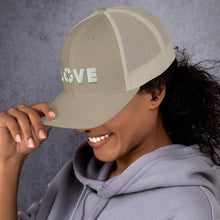 Load image into Gallery viewer, Love Recycling Trucker Cap