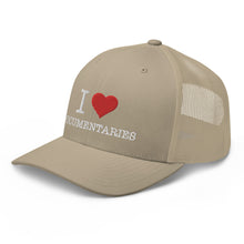 Load image into Gallery viewer, I Heart Documentaries Trucker Cap