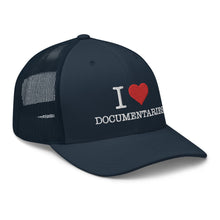 Load image into Gallery viewer, I Heart Documentaries Trucker Cap