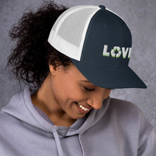 Load image into Gallery viewer, Love Recycling Trucker Cap