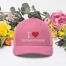 Load image into Gallery viewer, I Heart Documentaries Trucker Cap