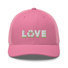 Load image into Gallery viewer, Love Recycling Trucker Cap