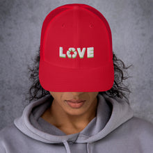 Load image into Gallery viewer, Love Recycling Trucker Cap