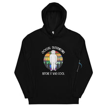 Load image into Gallery viewer, Social Distancing Before it Was Cool Unisex fashion hoodie