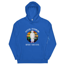 Load image into Gallery viewer, Social Distancing Before it Was Cool Unisex fashion hoodie