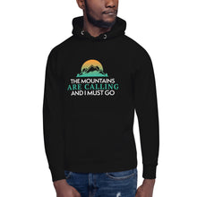 Load image into Gallery viewer, The Mountains Are Calling Unisex Hoodie