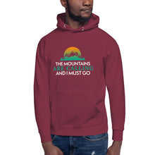 Load image into Gallery viewer, The Mountains Are Calling Unisex Hoodie