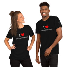 Load image into Gallery viewer, I Heart Documentaries Short-Sleeve Unisex T-Shirt Dark