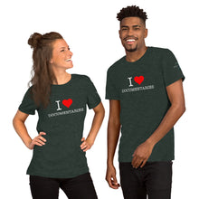 Load image into Gallery viewer, I Heart Documentaries Short-Sleeve Unisex T-Shirt Dark