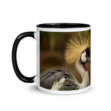 Load image into Gallery viewer, Cranes in Love Mug with Color Inside