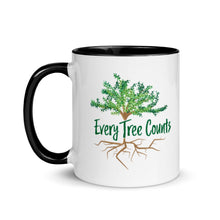 Load image into Gallery viewer, Every Tree Counts Mug with Color Inside