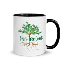 Load image into Gallery viewer, Every Tree Counts Mug with Color Inside