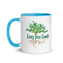 Load image into Gallery viewer, Every Tree Counts Mug with Color Inside