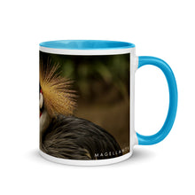 Load image into Gallery viewer, Cranes in Love Mug with Color Inside