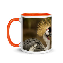 Load image into Gallery viewer, Cranes in Love Mug with Color Inside