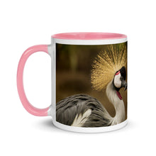 Load image into Gallery viewer, Cranes in Love Mug with Color Inside