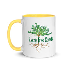 Load image into Gallery viewer, Every Tree Counts Mug with Color Inside