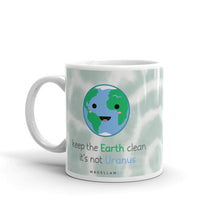Load image into Gallery viewer, Keep the Earth Clean White Glossy Mug