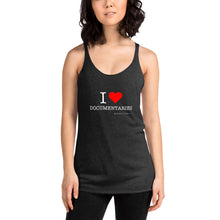 Load image into Gallery viewer, I Heart Documentaries Women's Racerback Tank
