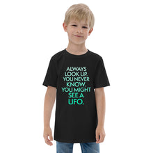 Load image into Gallery viewer, Youth Always Look Up jersey t-shirt