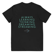 Load image into Gallery viewer, "Always Learning" Youth jersey t-shirt