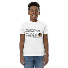 Load image into Gallery viewer, Ben Franklin Youth Jersey T-Shirt