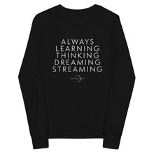 Load image into Gallery viewer, "Always Learning" Youth Long Sleeve Tee