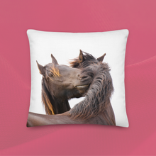 Load image into Gallery viewer, Horses in Love Premium Pillow
